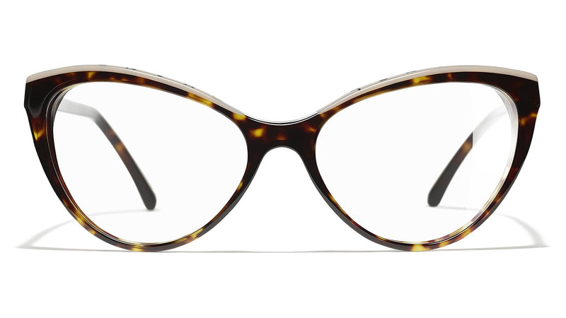 Chanel 3393 1682 Tortoise & Beige Glasses, Buy Online