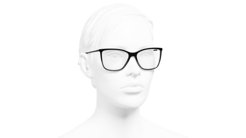 Chanel 3395B C501 Black Glasses, Buy Online