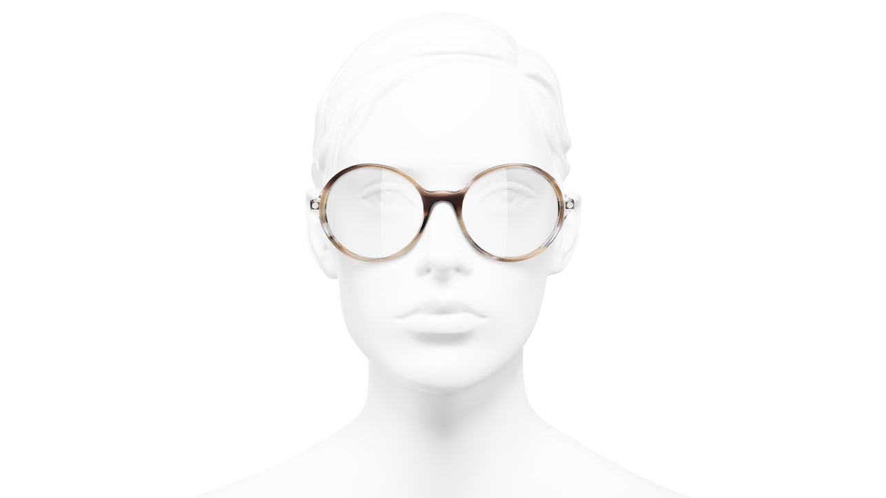 Chanel 3398 1658 Dark Tortoise Glasses, Buy Online