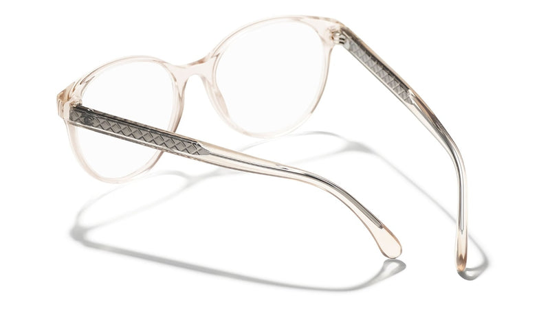 Chanel 3401 1534 Transparent Beige Glasses, Buy Online