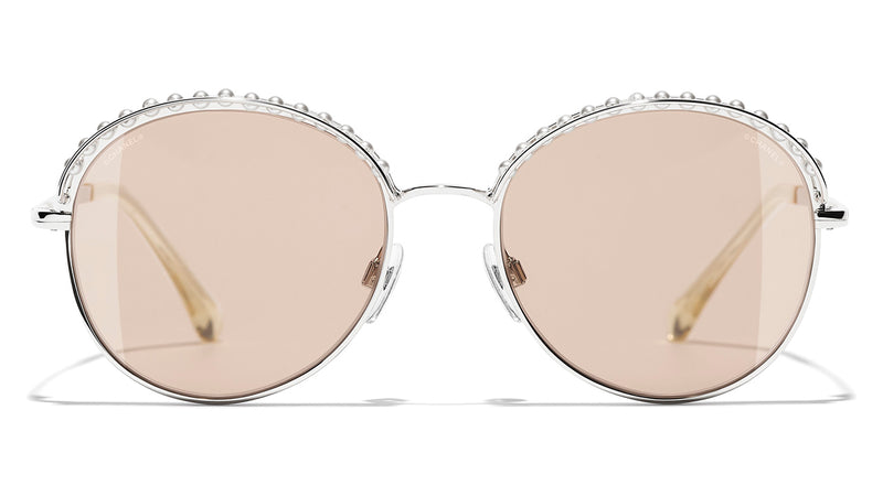 Chanel 4247H C12473 Silver Round Sunglasses