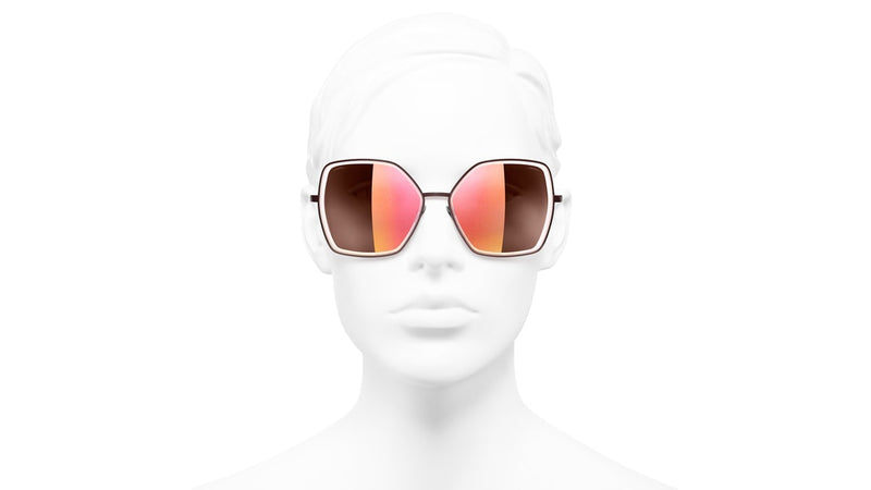 Chanel Polarized Glitter Pearl Butterfly Sunglasses (SHF-E4kKTX