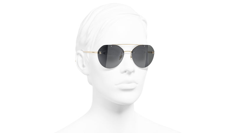 CHANEL 4271T Square Titanium Sunglasses