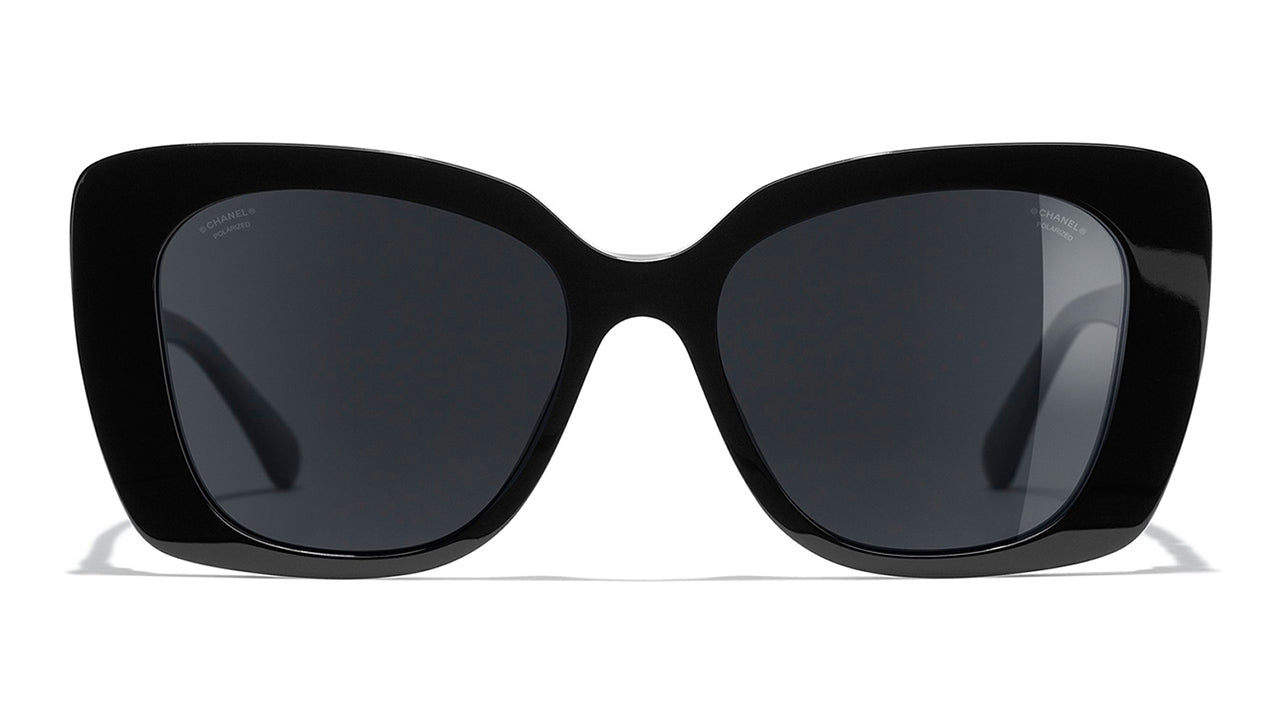 Sunglasses Chanel Black in Plastic - 33217628