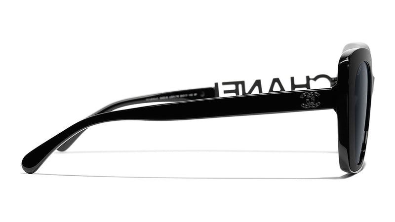 Chanel 5422B 1026/S4 Square Sunglasses Black 53mm