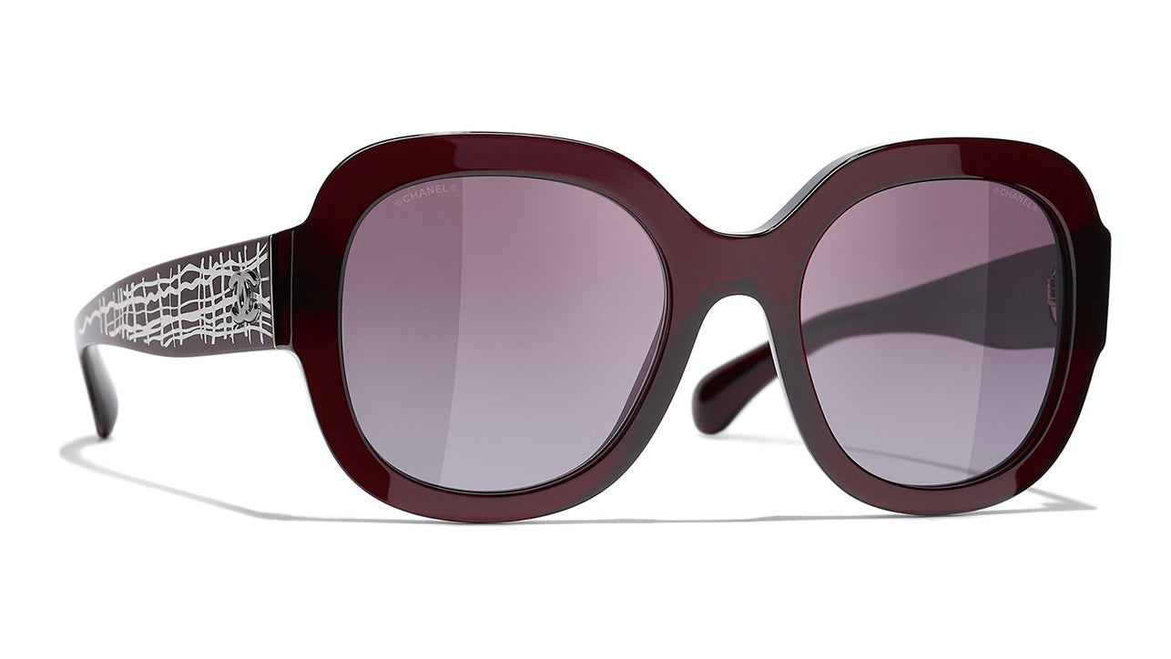 Chanel 5433 1673/S1 Red Square Sunglasses