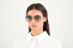 Chloe Demi CH0041S 001 with Clip-On - As Seen On Jennifer Lopez & Julianne Hough