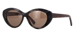 Cutler and Gross Sun 1281 03 Matte Black DT01 Fantail