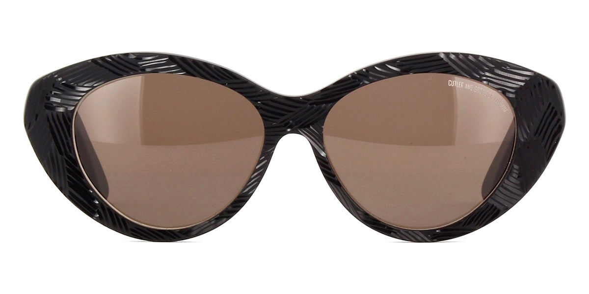 Cutler and Gross 1281 03 Matte Black DT01 Fantail