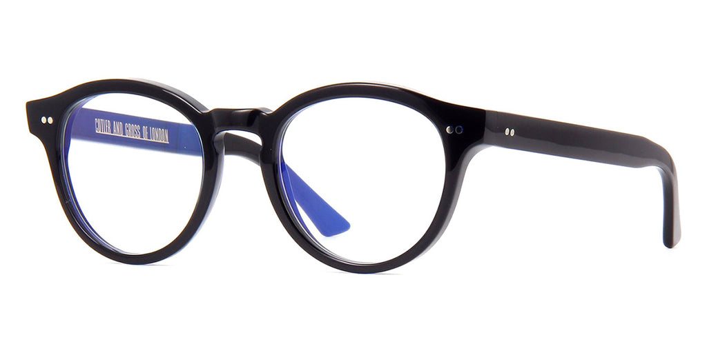 Cutler and Gross 1378 01 Blue on Black