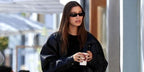 Saint Laurent Sun SL 557 Shade 001 - As Seen On Hailey Bieber & Rihanna