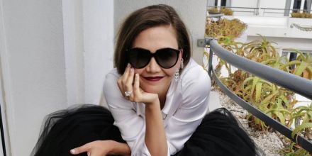 Loewe Thin Acetate LW40053U 01B - As Seen On Maggie Gyllenhaal