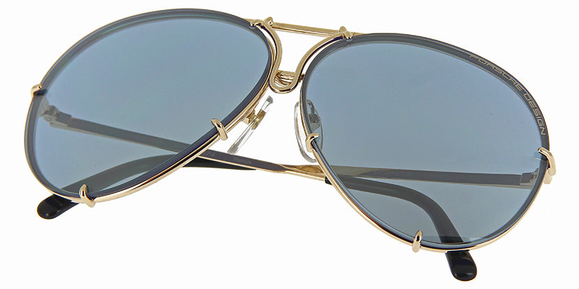 Porsche Design 8478 'Gold Edit' Three Lens Set Edition - As Seen On Larry Bird