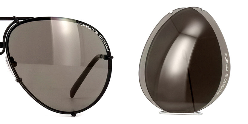 Porsche Design 8478 Lens Set - V763 Grey Lenses