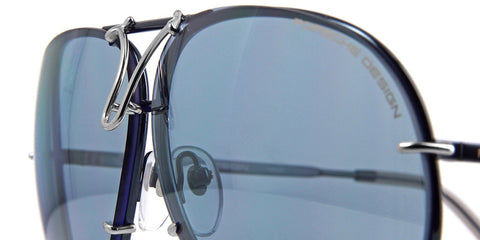 Porsche Design 8478 V Metallic Blue Frame - Blue + Grey Lenses