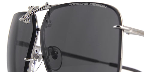 Porsche Design 8928 C Palladium Frame With Blue Interchangeable Lenses