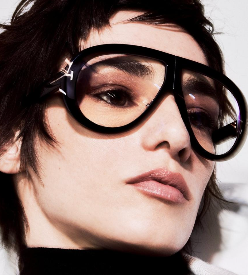 Tom Ford Troy TF836 001 Blue Control - As Seen On Janelle Monae & Lisa Rinna