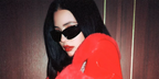 Alexa Demie Balenciaga Swift Oval Sunglasses