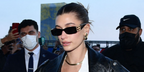 Hailey Bieber Balenciaga sunglasses