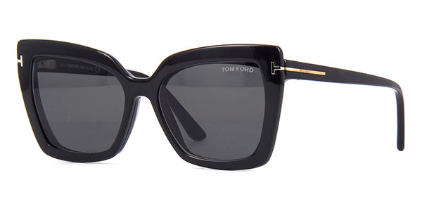 Tom Ford TF5641-B 001 Blue Control with 2x Sun Clip-Ons