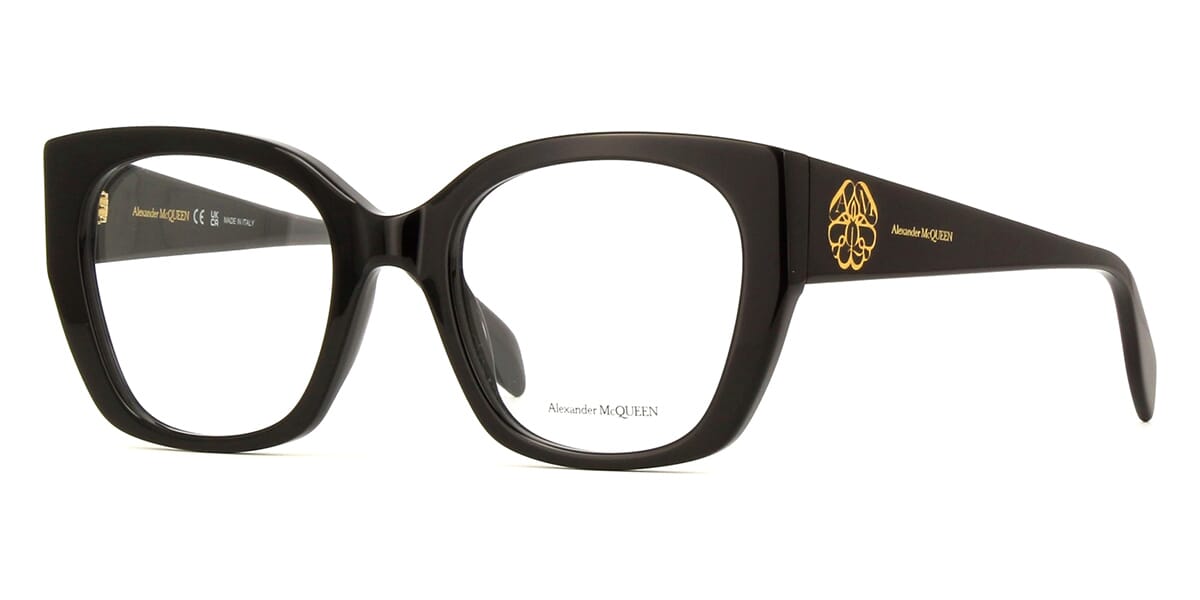 Alexander McQueen AM0379O 001 Glasses US