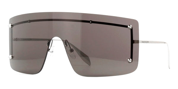 Alexander McQueen Black/Gray AM0302S Black Oversized D-Frame Men's  Sunglasses at FORZIERI Australia