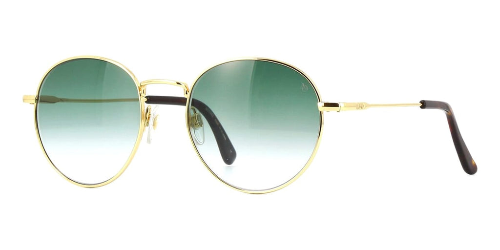 American Optical AO1002 C1 ST TO EGN Gold Sunglasses