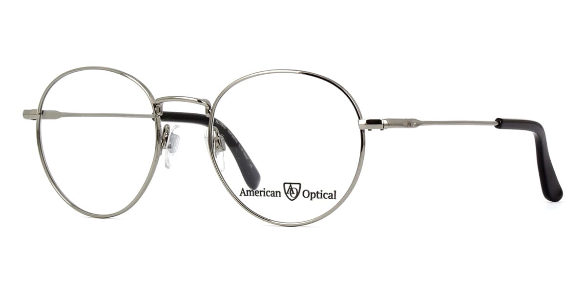 American Optical AO1002 Frame C3 ST BK Gunmetal Glasses