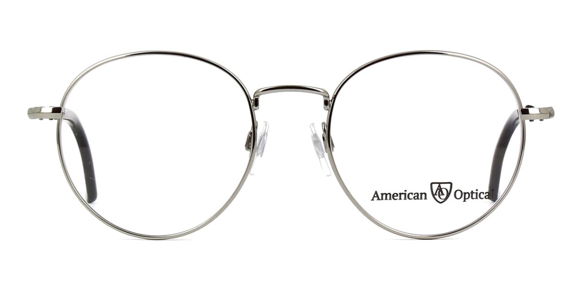 American Optical AO1002 Frame C3 ST BK Gunmetal Glasses