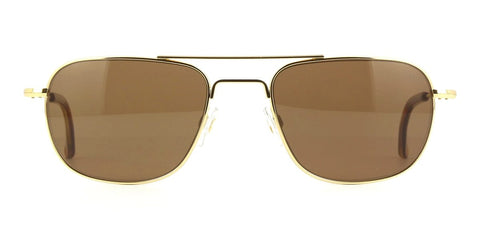 American Optical Checkmate C1 ST HA BNN Gold Sunglasses