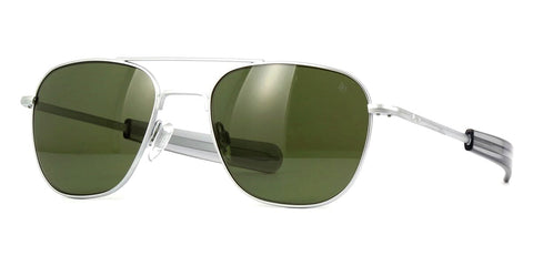 American Optical Original Pilot C4 BT SM GNN Matte Silver Sunglasses