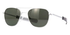 American Optical Original Pilot C4 BT SM GNG-P Matte Silver Polarised - As Seen On Johnny Depp & Greg Kinnear