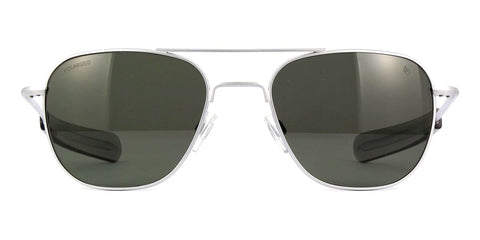 American Optical Original Pilot C4 BT SM GNG-P Matte Silver Polarised Sunglasses
