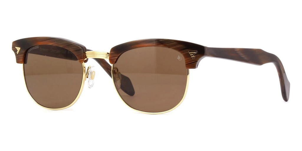 American Optical Sirmont C2 ST BNN-P Chocolate Gold Polarised Sunglasses