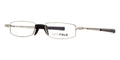 AutoFold 1298 Brushed Silver with Black Glasses