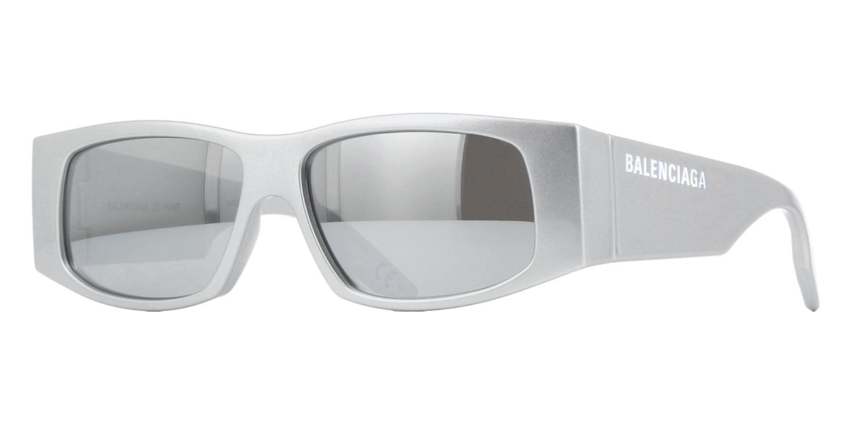 Balenciaga Silver LED Frame Sunglasses