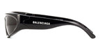 Balenciaga BB0157S 001 Swift Oval Sunglasses