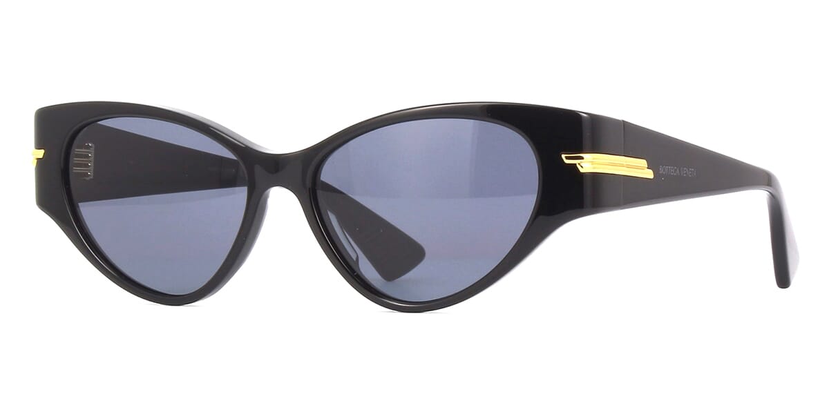 Bottega Veneta Cat Eye Sunglasses in Black, IetpShops, Women's Bags