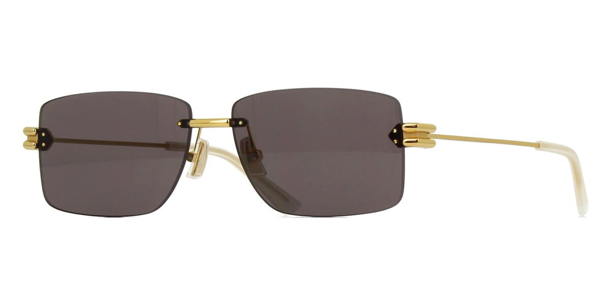 Bottega Veneta BV1236S 002 Sunglasses Gold