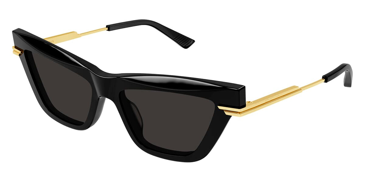 Sunglasses Bottega Veneta - Gold-tone detailed cat eye sunglasses