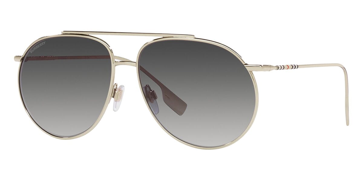 Burberry aviator sunglasses best sale