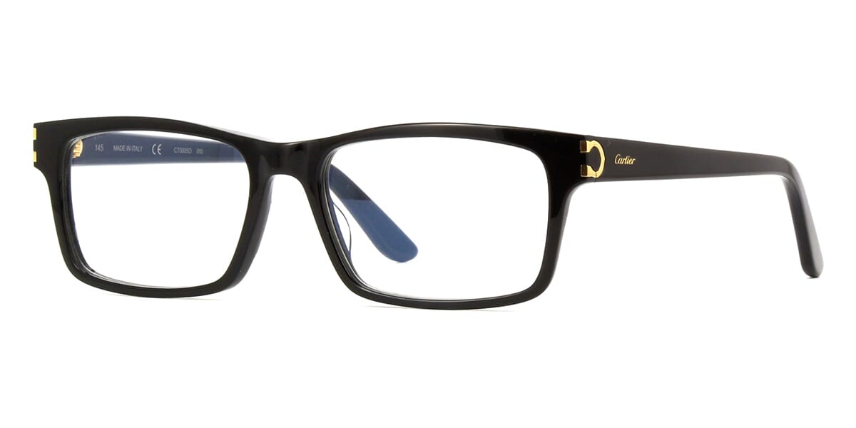 Cartier men eyeglasses ct0108o best sale 005 santos