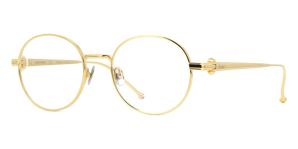 Cartier glasses store circle lenses