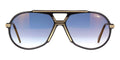 Cazal 888 001 Gold Plated Sunglasses