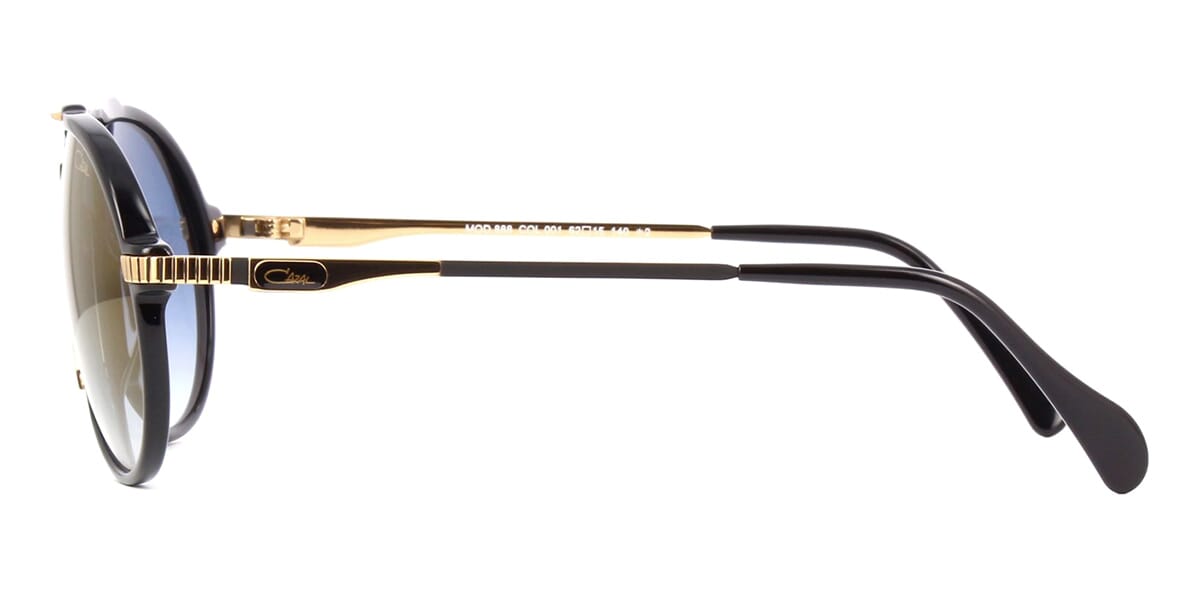 Cazal 888 001 Gold Plated Sunglasses