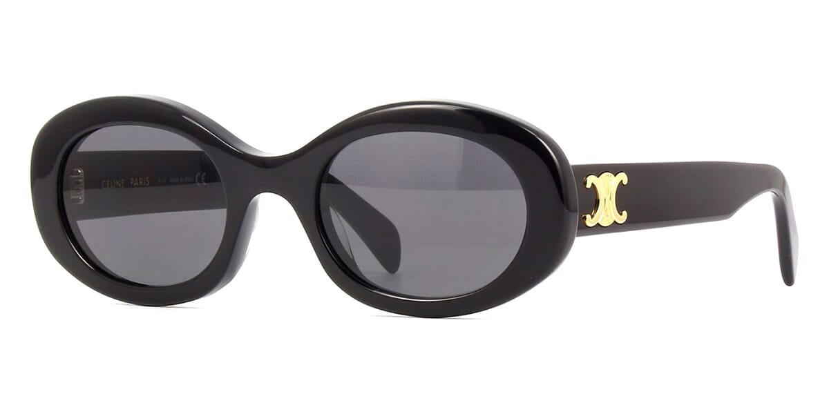 black oval chanel sunglasses