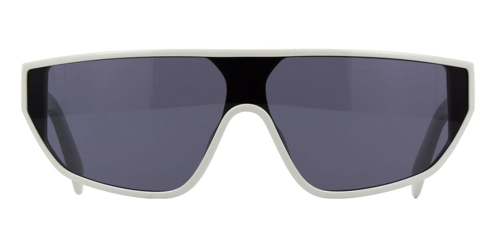 CELINE CL40195I 25A White Shield Sunglasses With Grey Lenses - US