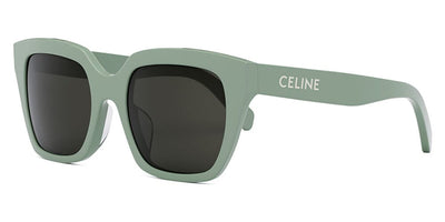 CELINE White Square CL40198F 25A Sunglasses With Black Logo - US