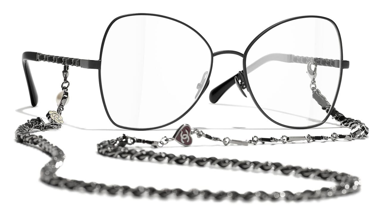 chanel chain eyeglasses