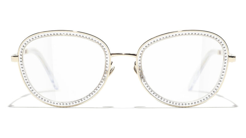 Eyeglasses: Pantos Eyeglasses, acetate — Fashion | CHANEL